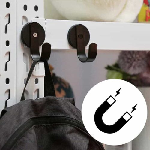 Porte manteau mural design aimantÃ©