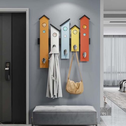 Porte manteau mural style marin