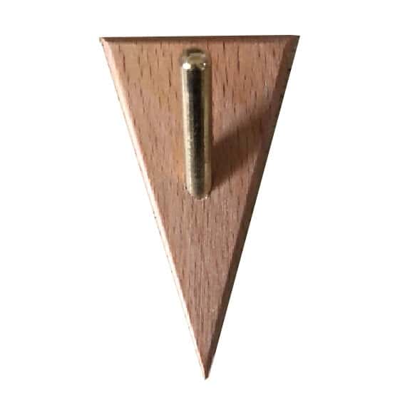 Porte manteau mural bois et fer – Image 5