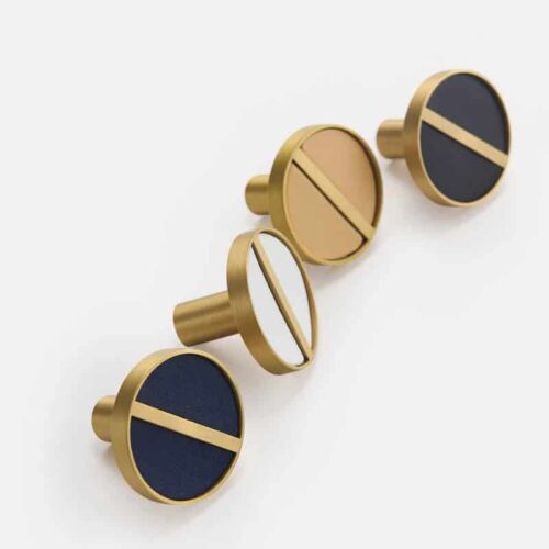 Porte manteau mural cuivre