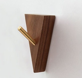 Porte manteau mural bois et fer – Image 7