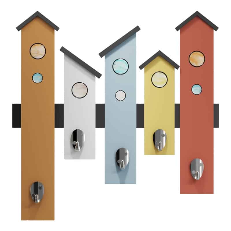 Porte manteau mural style marin – Image 6