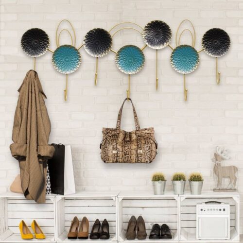 Grand porte manteau mural