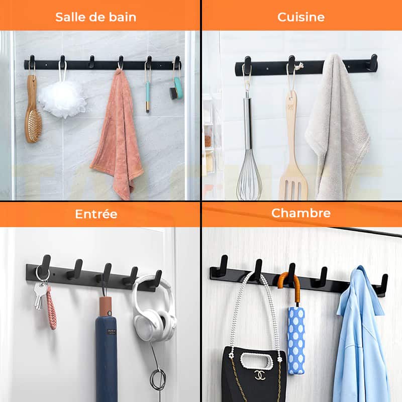 Porte manteau mural metal – Image 6