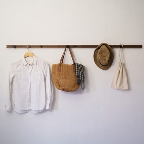 Porte manteau mural 60 cm