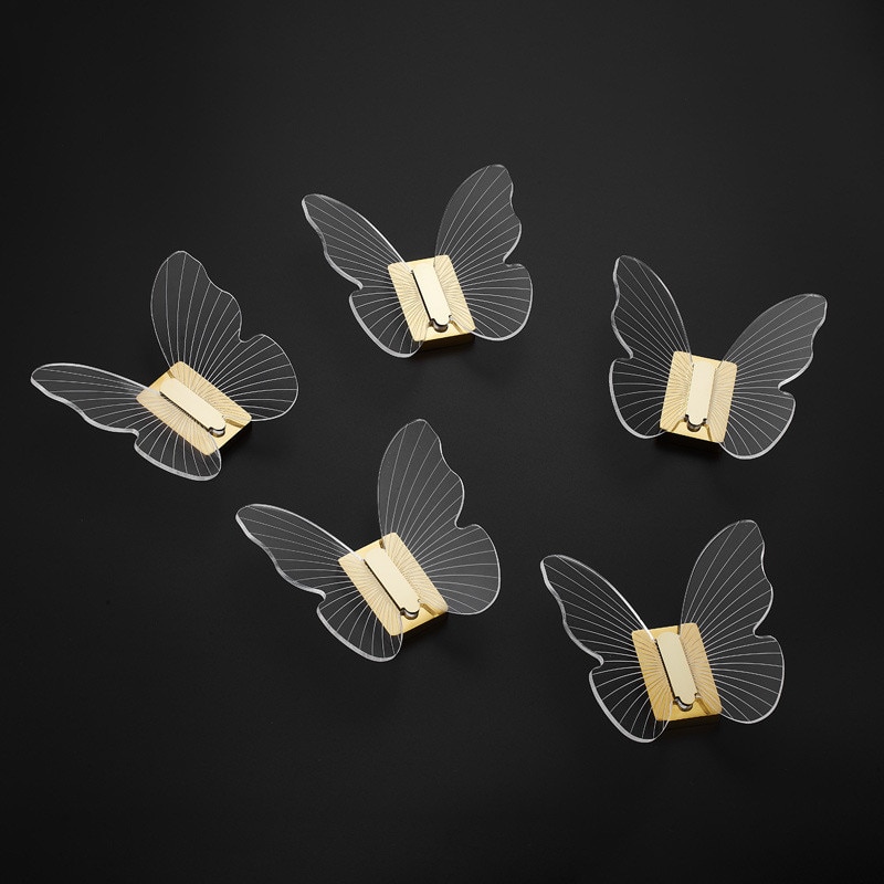 Porte manteau mural papillon design – Image 2