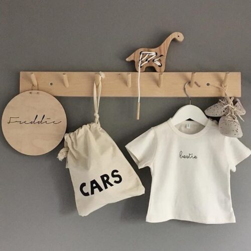 Porte manteau mural chambre enfant