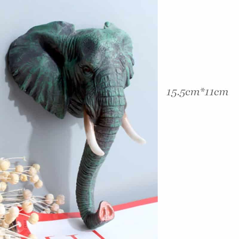 Porte manteau mural enfant jungle – Image 4