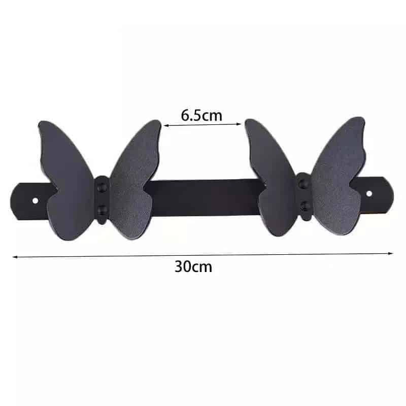 Porte manteau mural papillon – Image 6