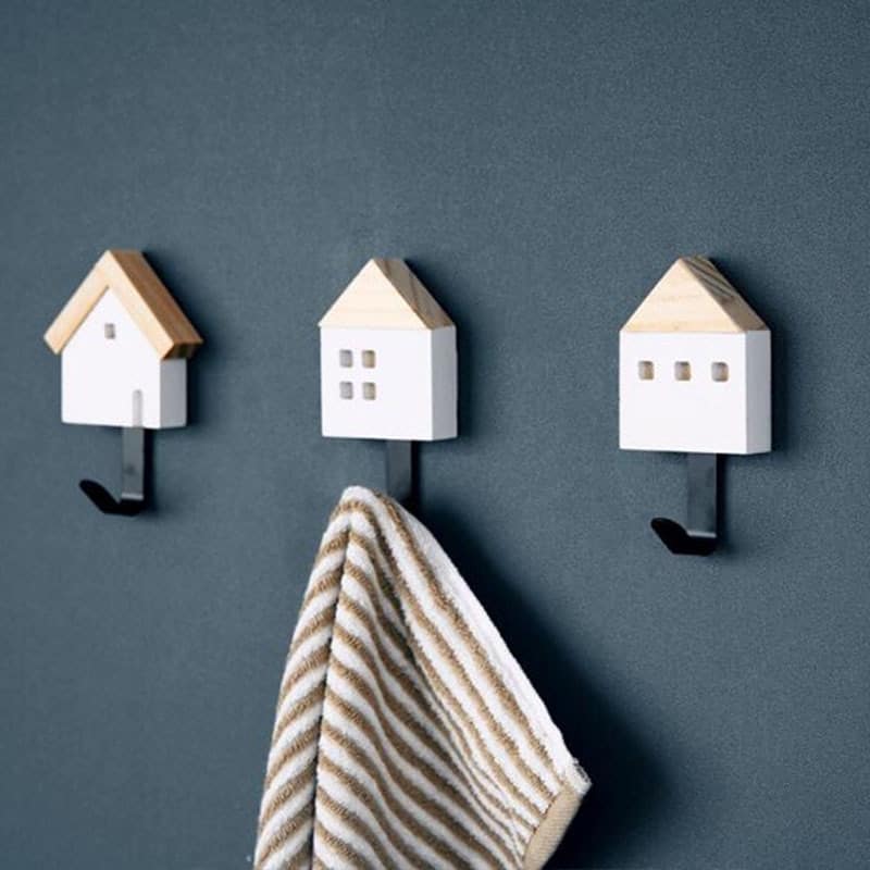 Porte manteau mural vintage maison – Image 2