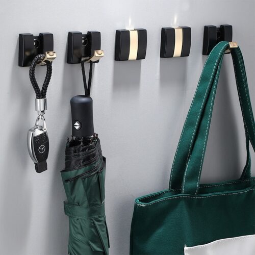 Porte manteau mural crochet rabattable