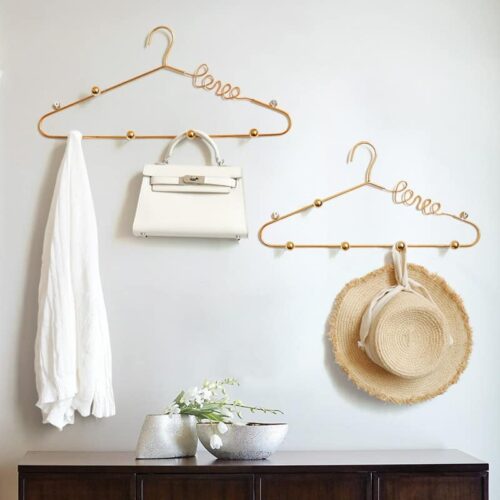 Porte manteau mural cintre