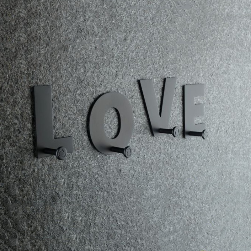 Porte manteau mural enfant lettre alphabet