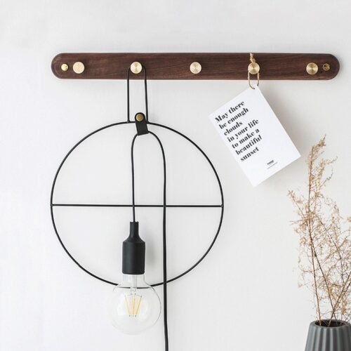 Porte manteau mural 50 cm