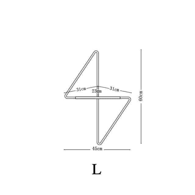 Porte manteau mural d'angle – Image 3