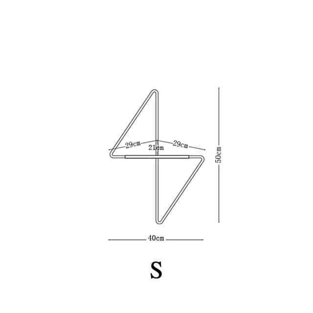 Porte manteau mural d'angle – Image 2